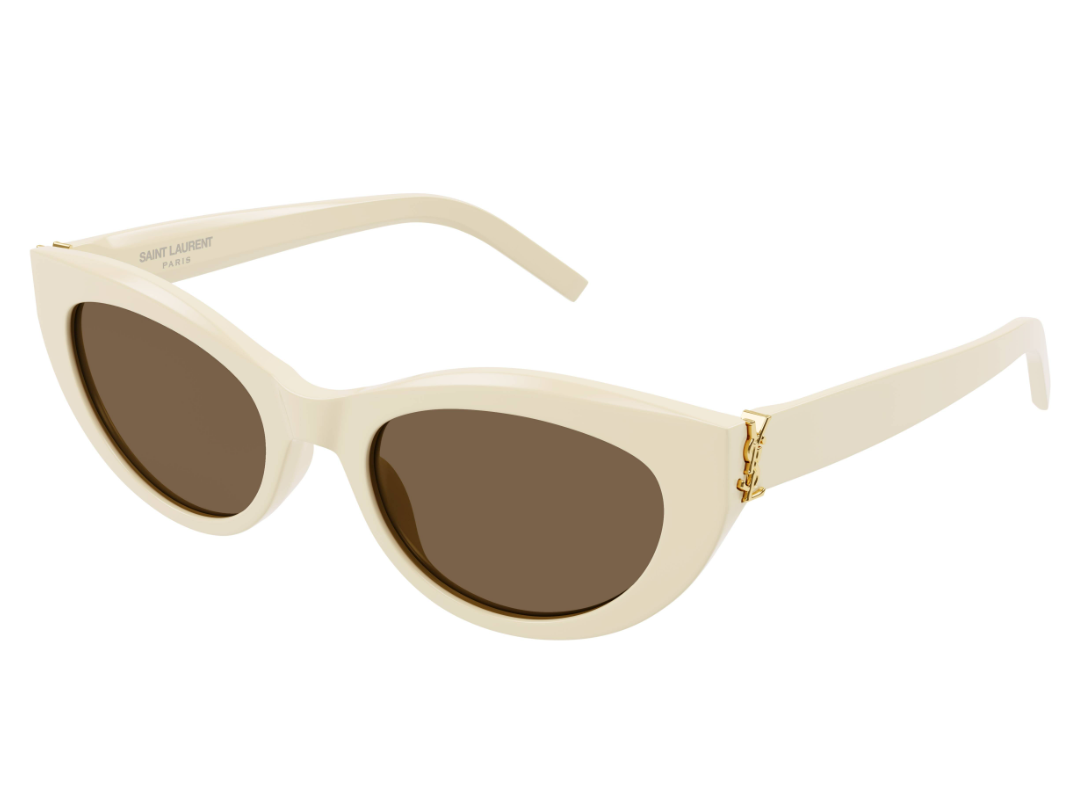 Yves Saint Laurent Cat-Eye Sunglasses - White – Narcissus Tallahassee