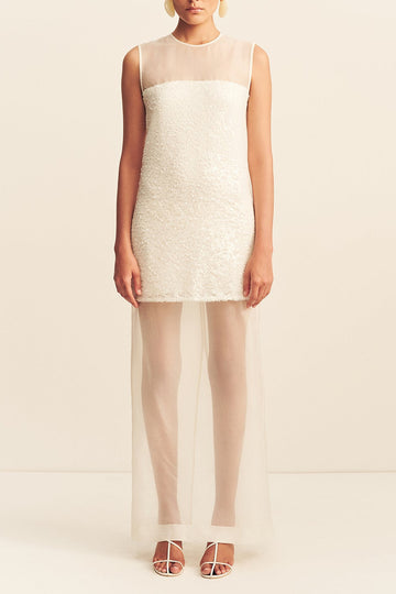 Shona Joy Amerie Silk Sequin Maxi Dress - Glisten