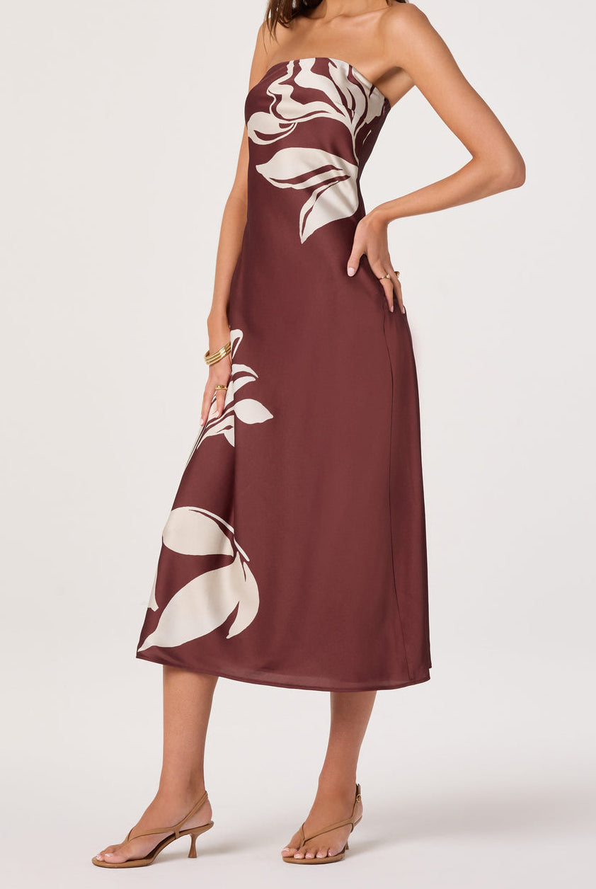 cocktail dresses tallahassee fl - FINAL SALE- Timeless Romantic Midi Dress-Ivy Small