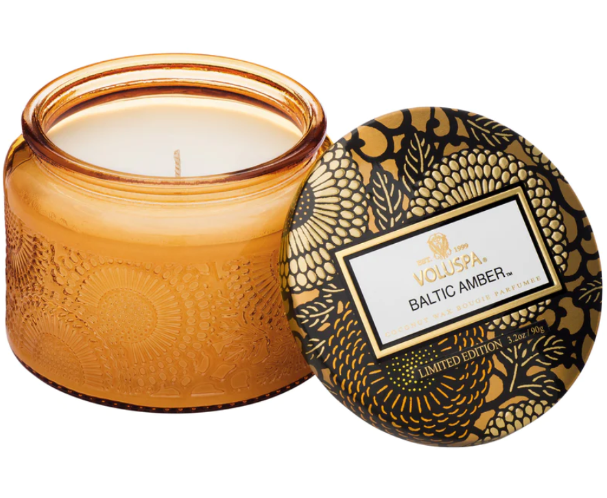 Voluspa Baltic Amber Petite Jar Candle