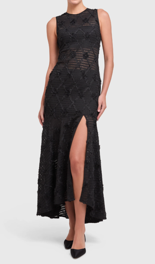 Amanda Uprichard Lauritta Dress - Black Narcissus Tallahassee Amanda Uprichard Lauritta Dress - Black Narcissus Tallahassee