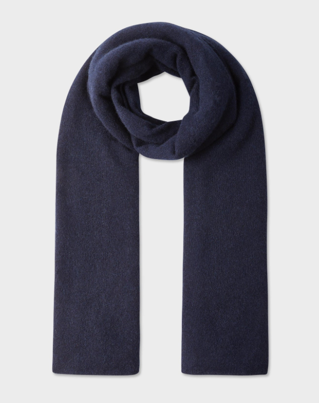 White + Warren Cashmere Travel Wrap - Deep Navy