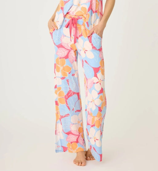 PJ Salvage Tropical Dreams Floral Pants