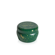 Load image into Gallery viewer, Capri Blue Glimmer Mini Tin Candle - Crystal Pine
