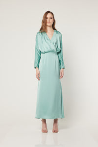 Elliatt Diem Maxi Dress - Aqua Green